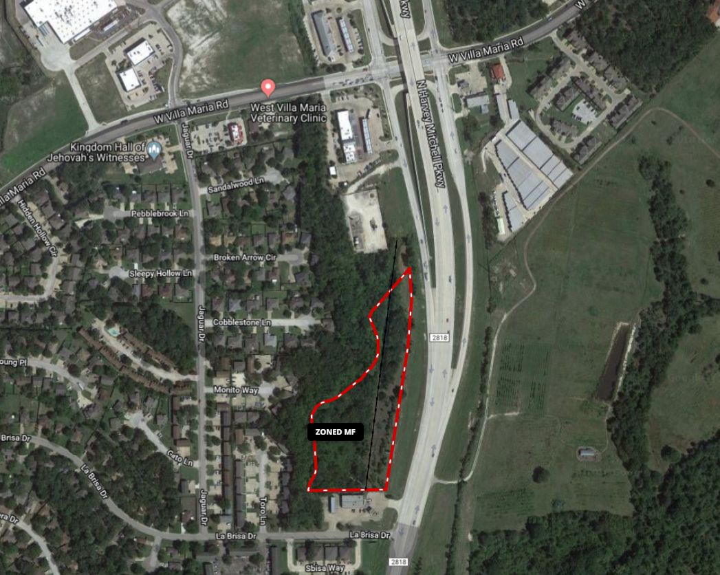 ± 5.46 Acres | 2818 & La Brisa | Bryan, TX: N. Harvey Mitchell Pwky., Bryan, TX 77807